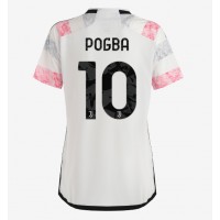 Ženski Nogometni dresi Juventus Paul Pogba #10 Gostujoči 2023-24 Kratek Rokav